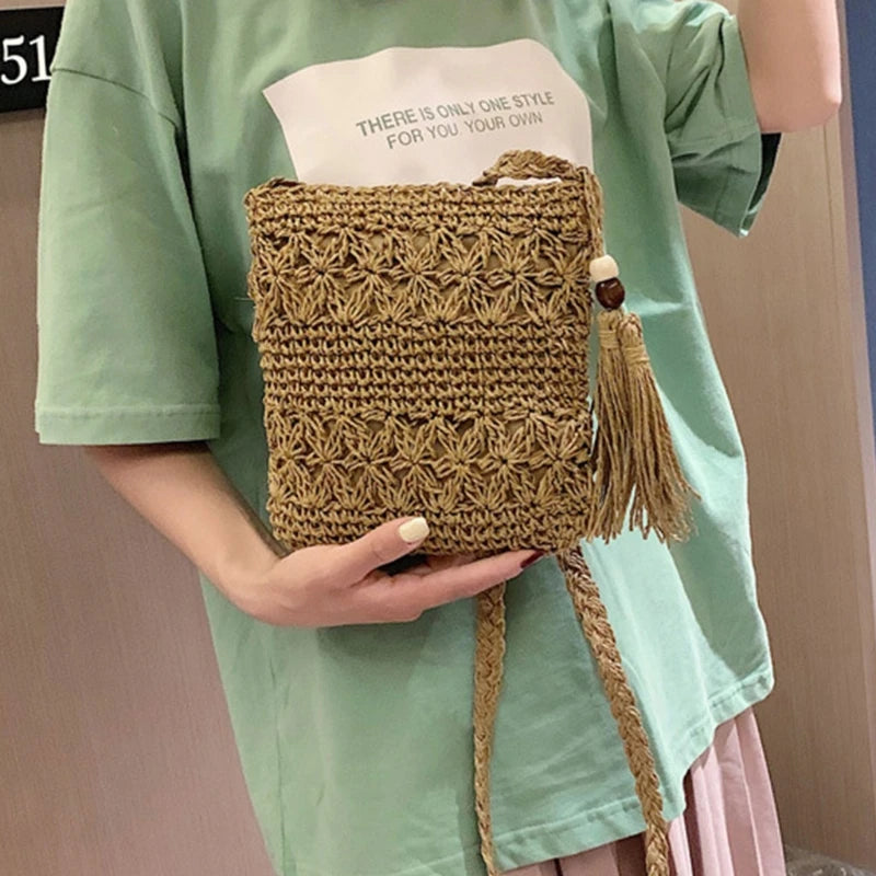 Sac à Bandoulière en paille
