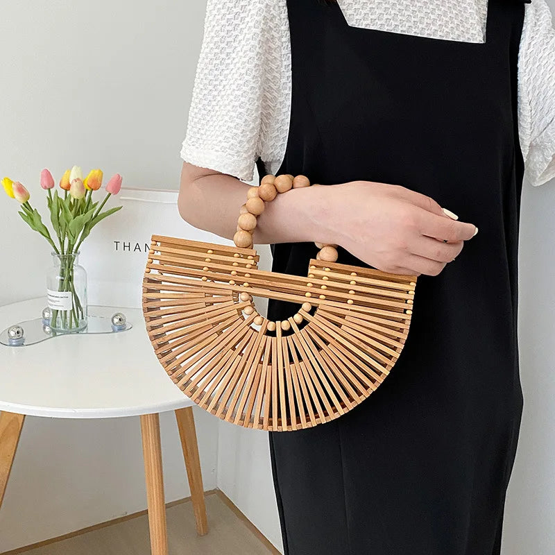 Sac à Main élégant en Bambou