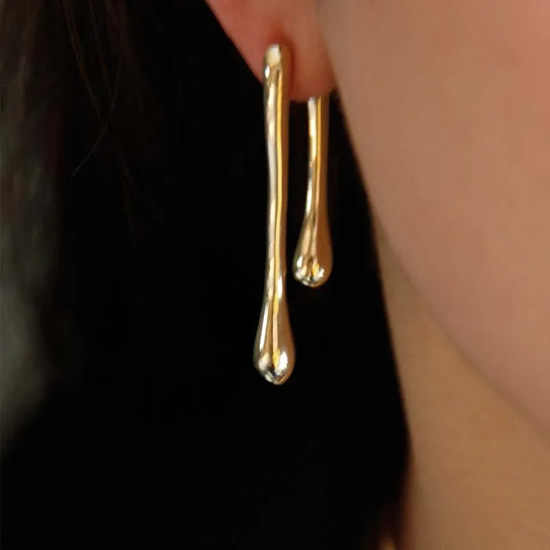 Boucles d'oreilles goutte d'eau vintage