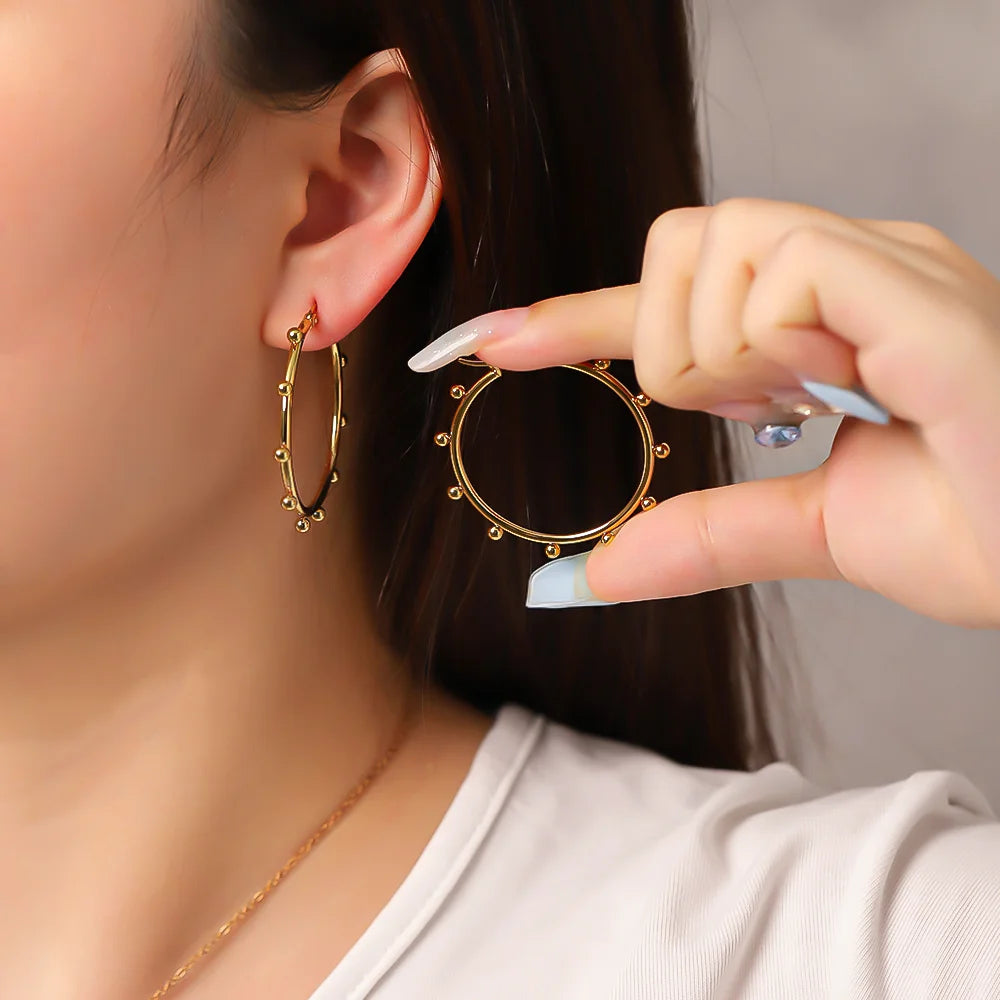 Boucles d'oreilles créole