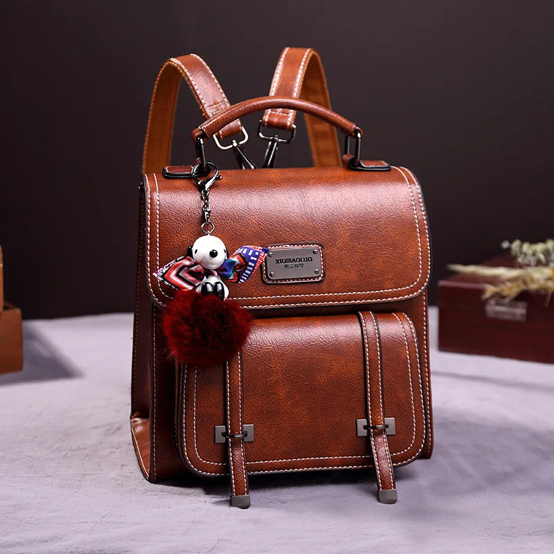 Sac à dos vintage en cuir
