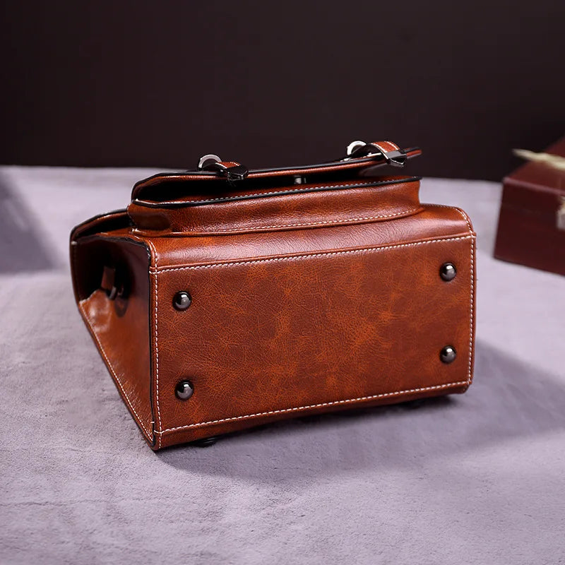 Sac à dos vintage en cuir